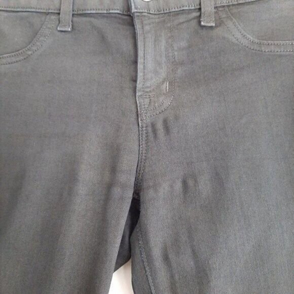 J BRAND Coated Coat Steal Super Skinny Black Jeans Sz 27 Flawed - Picture 5 of 12